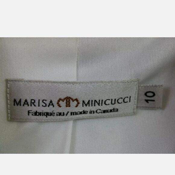 Marisa Minicucci Virgin Wool Mohair Blend Zip Front Size 10 Lined Jacket. - Picture 8 of 9